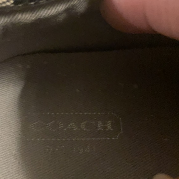 Coach signature canvas and leather tennis shoe size 8 B - Picture 7 of 9